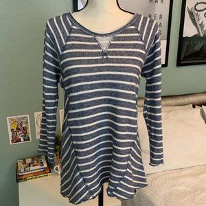 Rebecca Taylor Cotton Striped Sweater